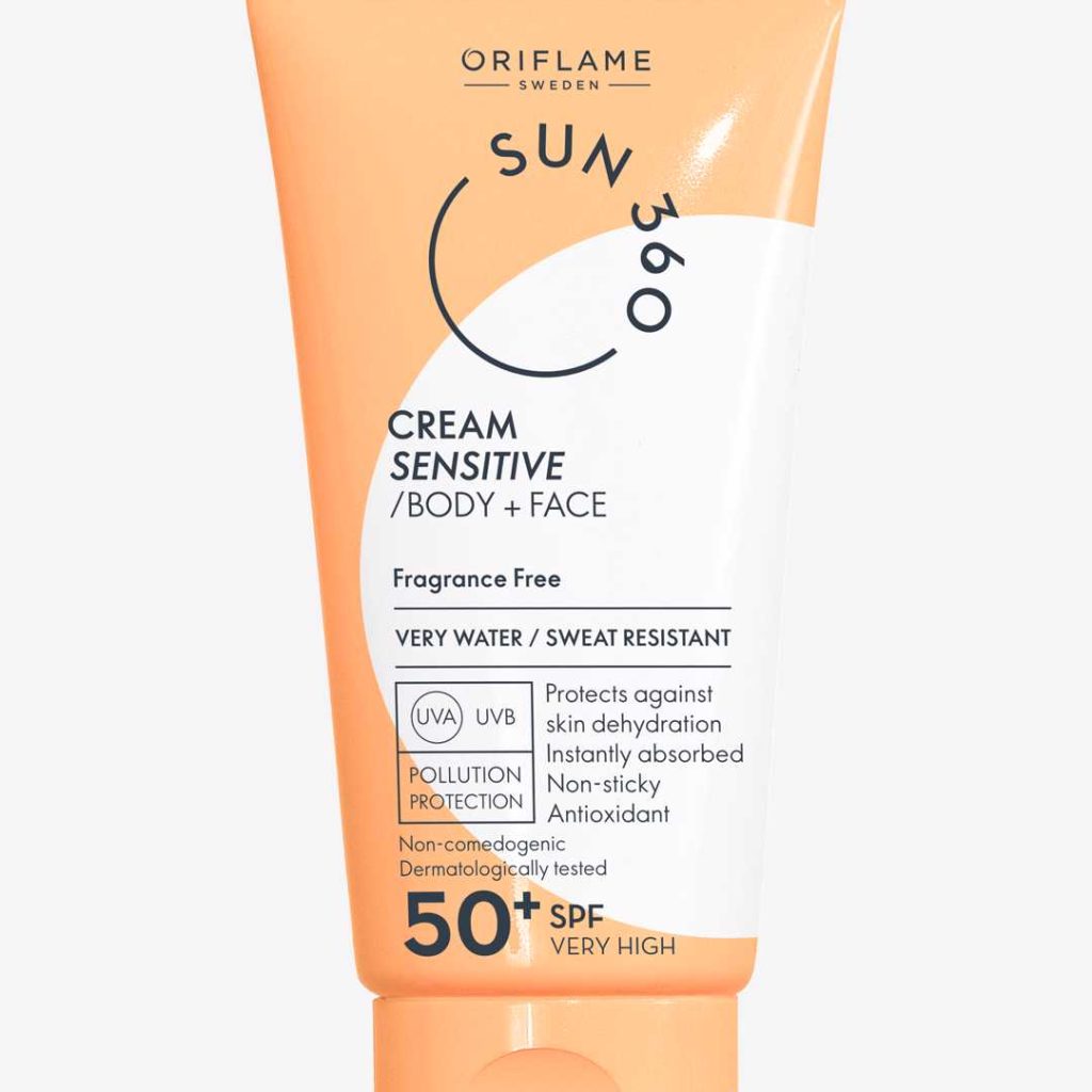 Creme Sensitive Proteção Muito Elevada FPS 50 para Corpo + Rosto Sun 360