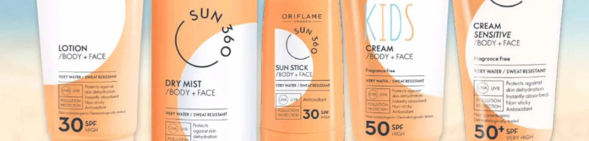 Linha Proteção Solar da Oriflame: SUN 360 1 blog origanha