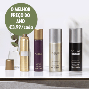Sprays desodorizantes oriflame Sprays desodorizantes oriflame